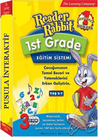 Çocuklar İçin İngilizce Reader Rabbit 1st GRADE